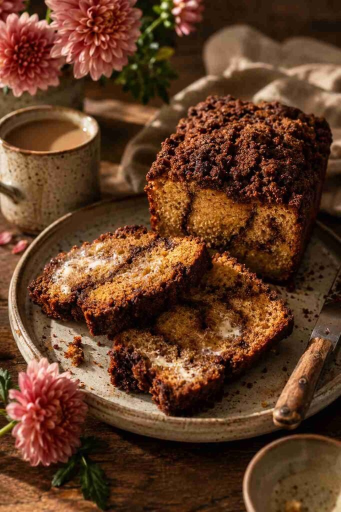 Cinnamon Crunch Zucchini Muffin Quick Bread