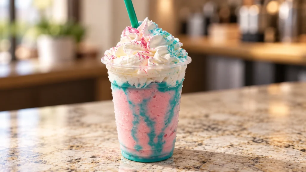 How to make Unicorn Frappuccino Recipe