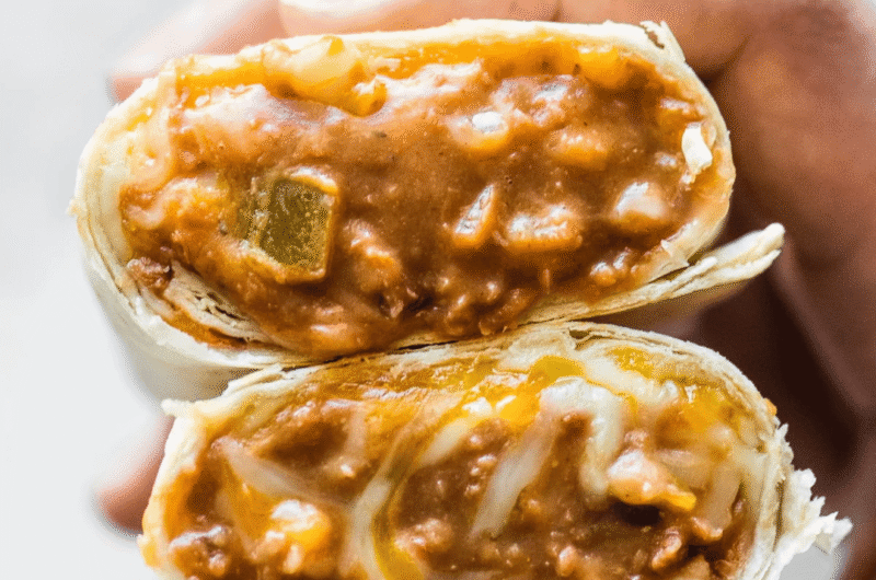 Bean and Cheese Burritos Recipe