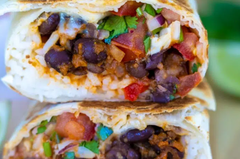 Black Bean Burrito Recipe