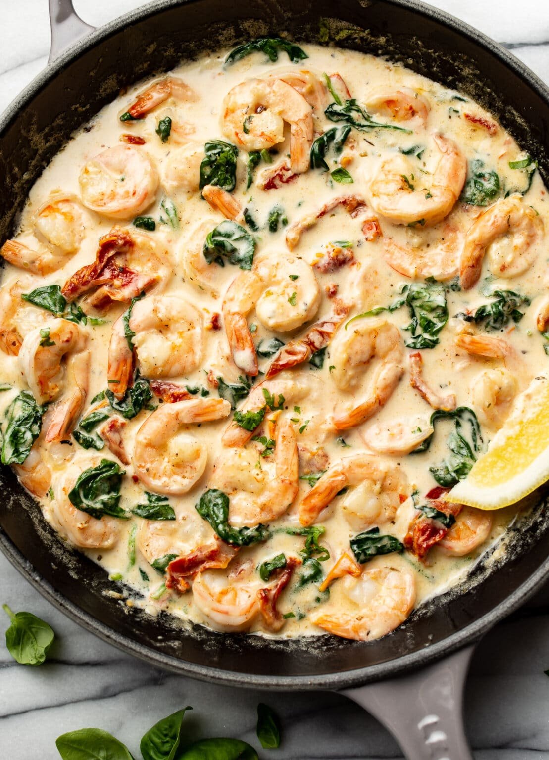 Easy Creamy Tuscan Shrimp Recipe Easy Creamy Tuscan Shrimp Recipe