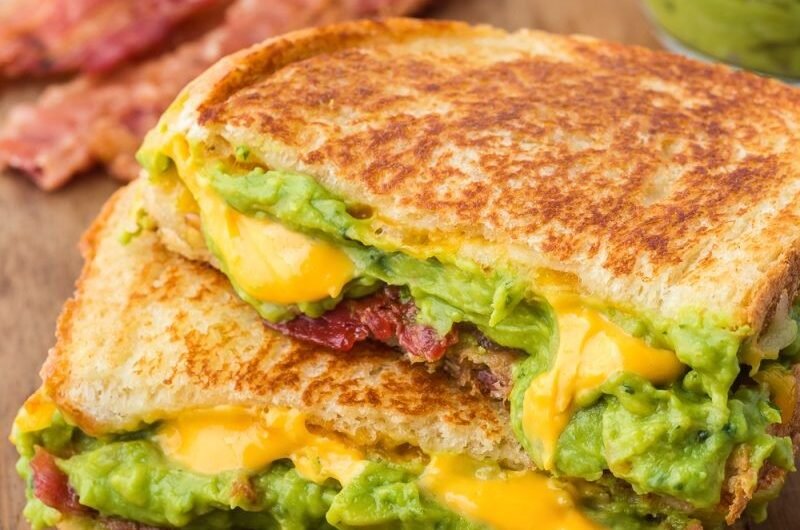 Bacon Guacamole Grilled Cheese