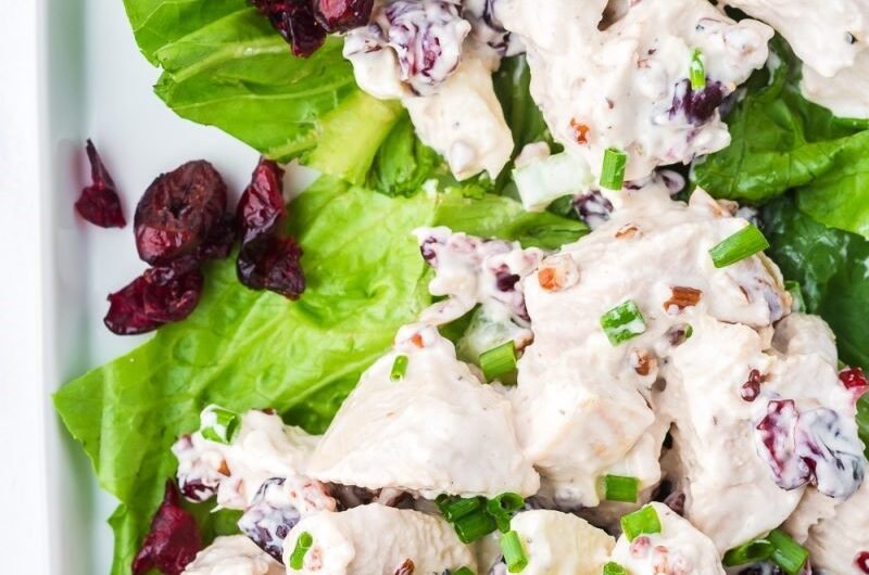 Cranberry Pecan Chicken Salad