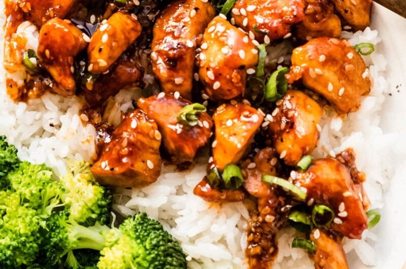 Healthy Sesame Chicken