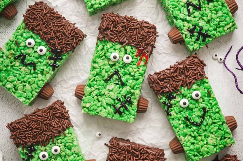 Halloween Rice Krispie Treats