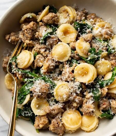 Orecchiette Pasta with Sausage