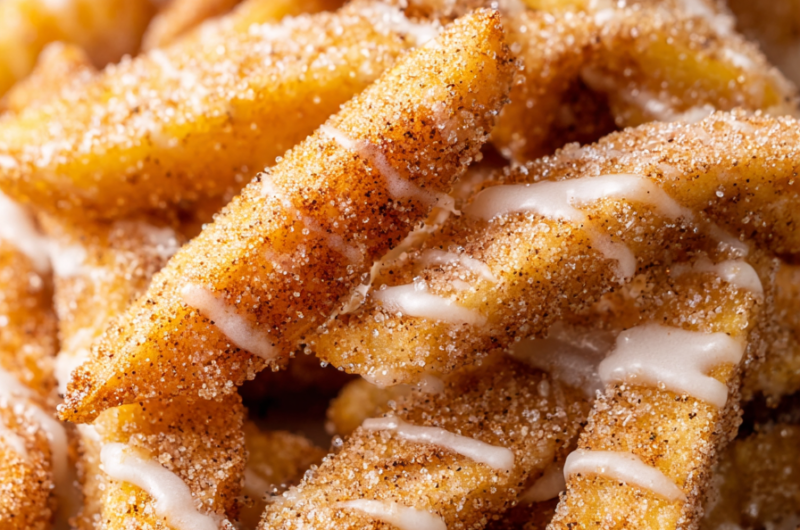 Crispy Air Fryer Apple Fries