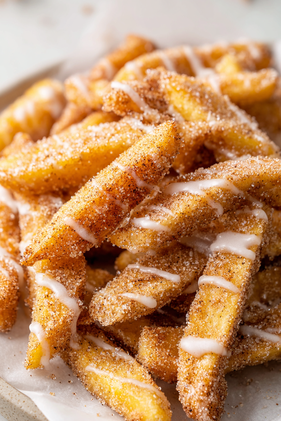 Crispy Air Fryer Apple Fries in Just 25 Minutes
